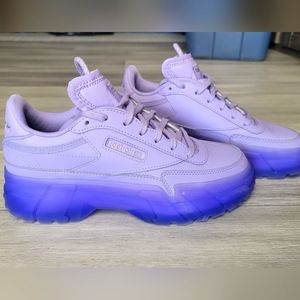 Cardi B x Reebok Wmns Club C 'Crisp Purple' sneakers